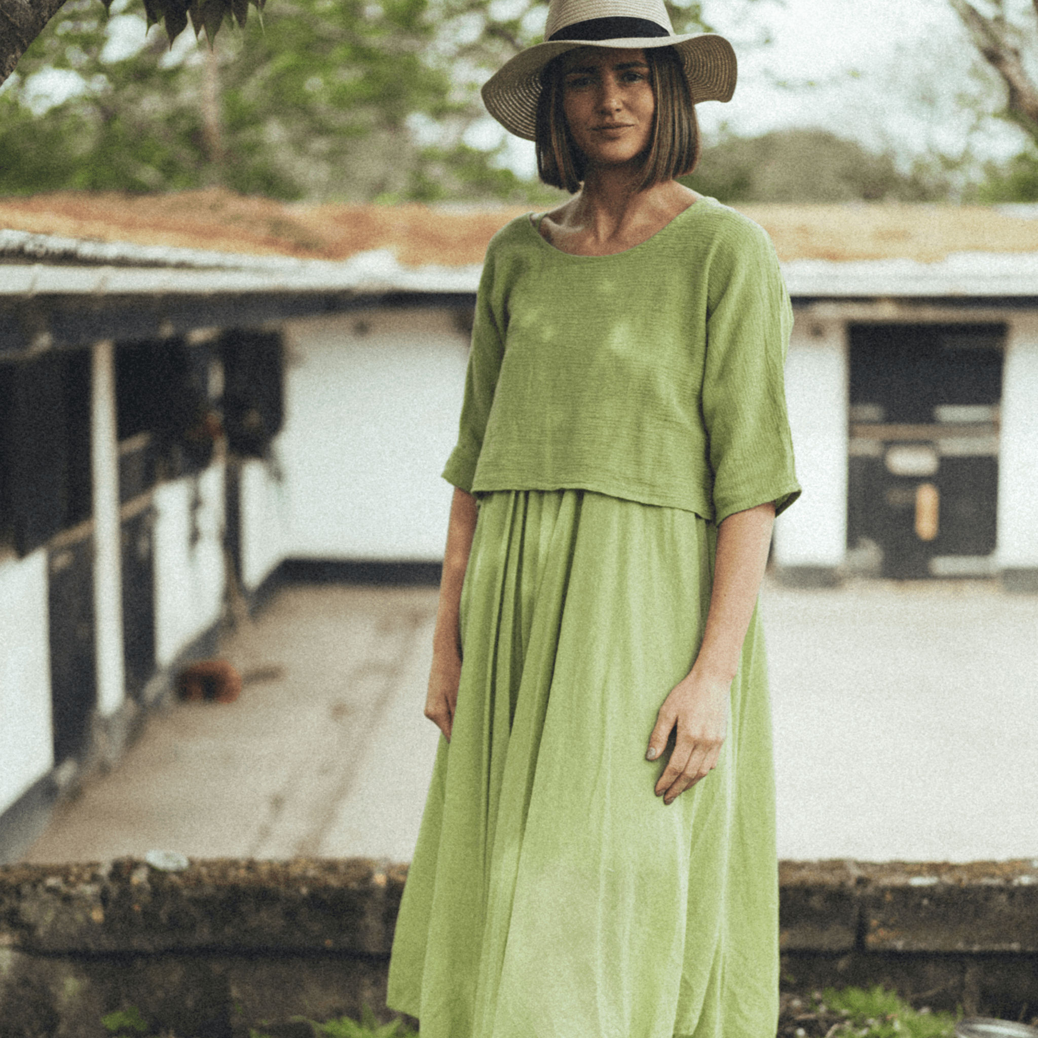 Layered Lime Dress - Welligogs