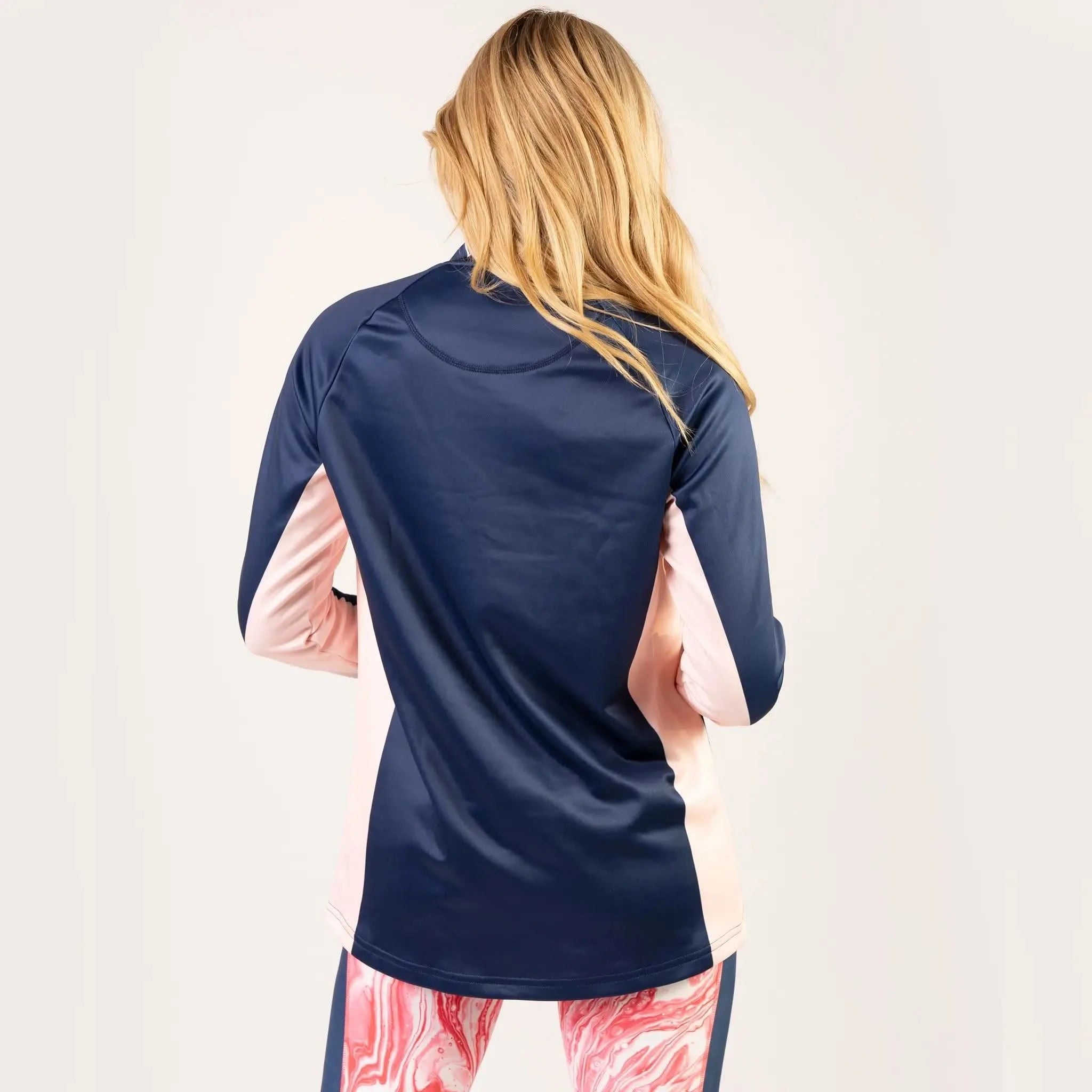 WG Flex Sustainable Pink Marble Zipped Jacket - Welligogs