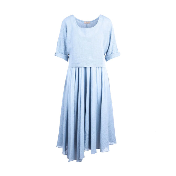 Layered Light Blue Dress