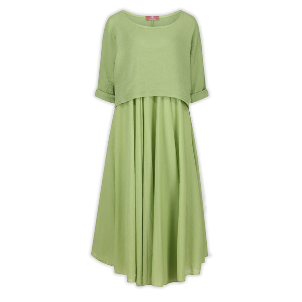 Layered Lime Dress