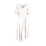 Layered White Dress
