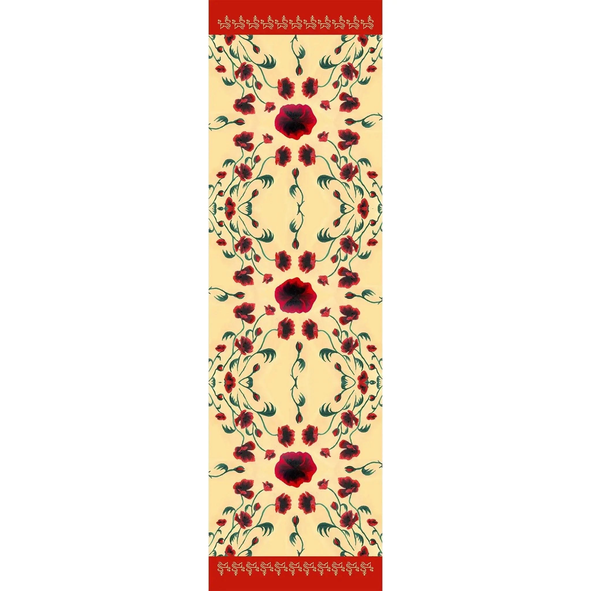 Poppy Vine Long Scarf - Welligogs