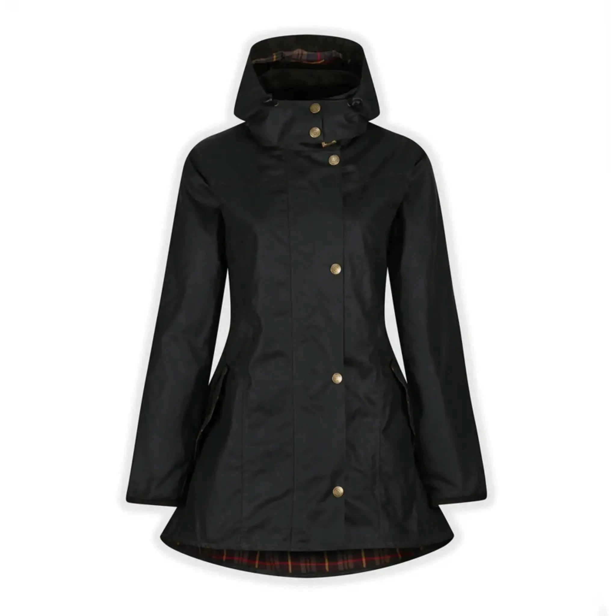 Louise Racing Green Wax Coat - Welligogs