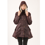 Louise Mahogany Wax Coat - Welligogs