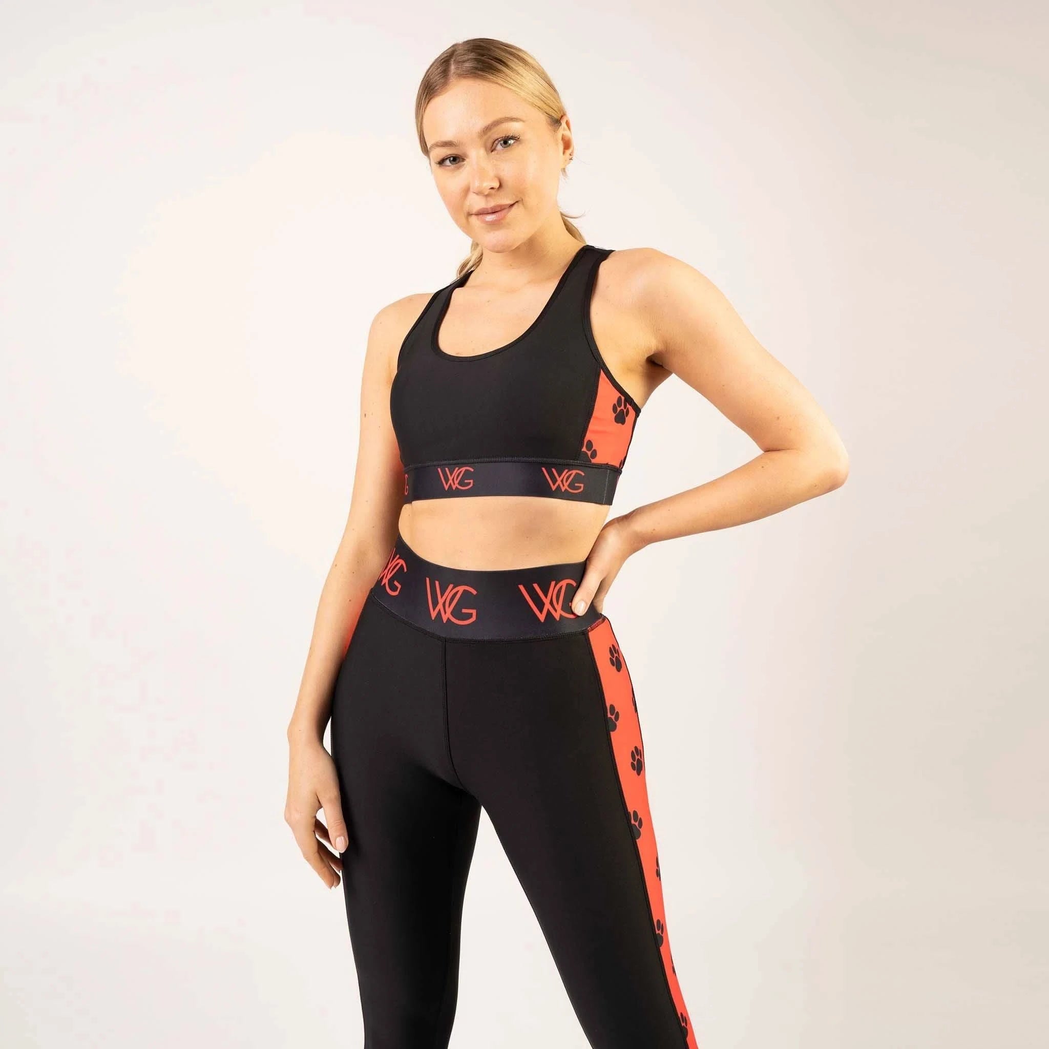 WG Flex Sustainable Noir Crop Top - Welligogs