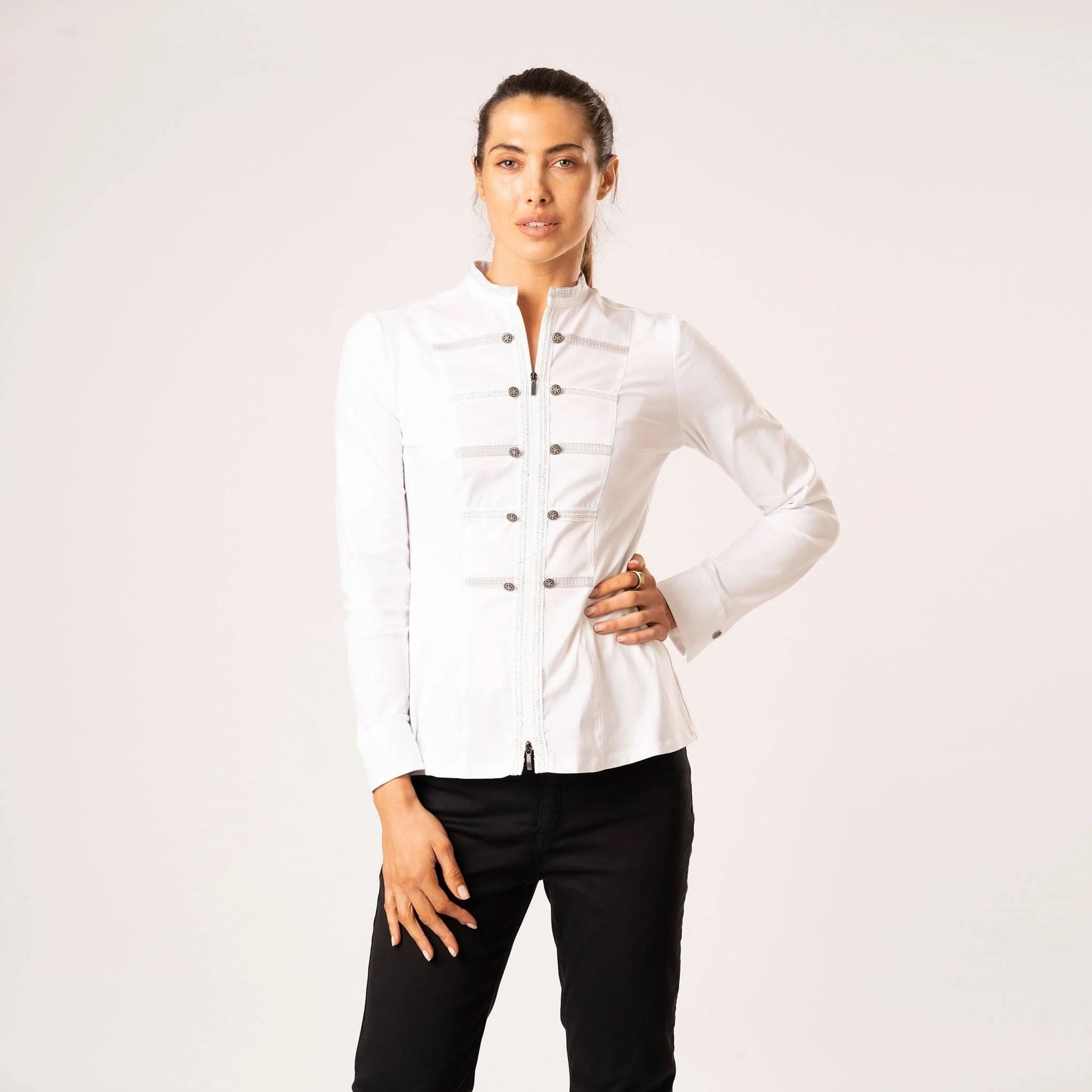 Phoebe Silver Shirt - Welligogs