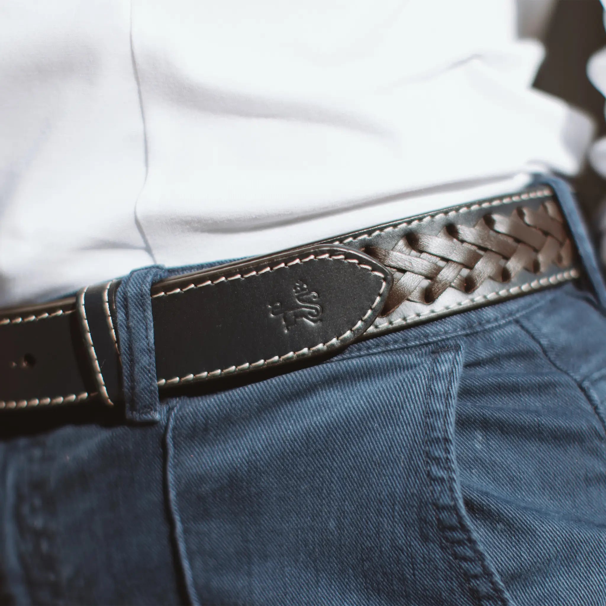 Lion Navy Belt - Welligogs