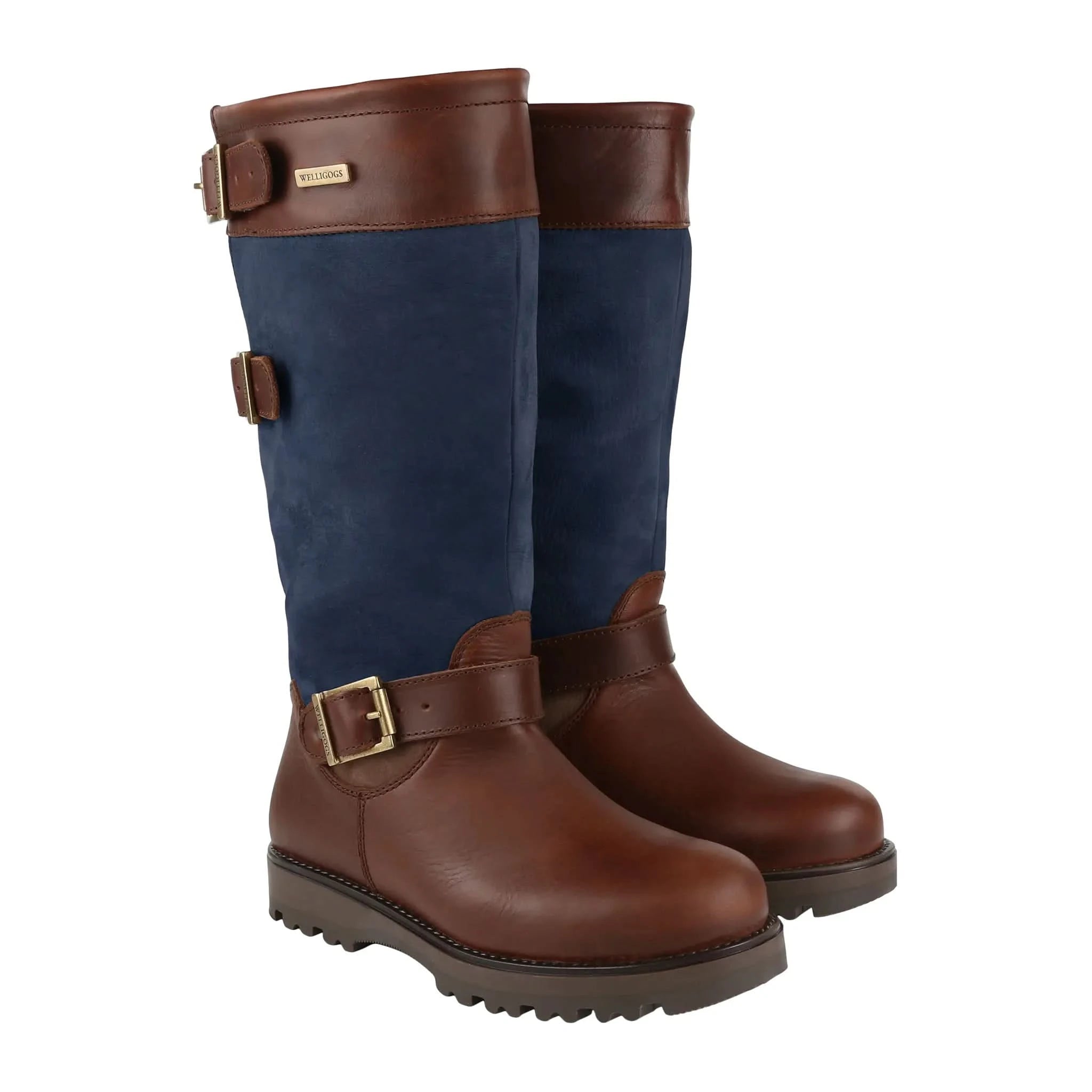 Ranger Navy (Extra Fit) Waterproof Boots - Welligogs