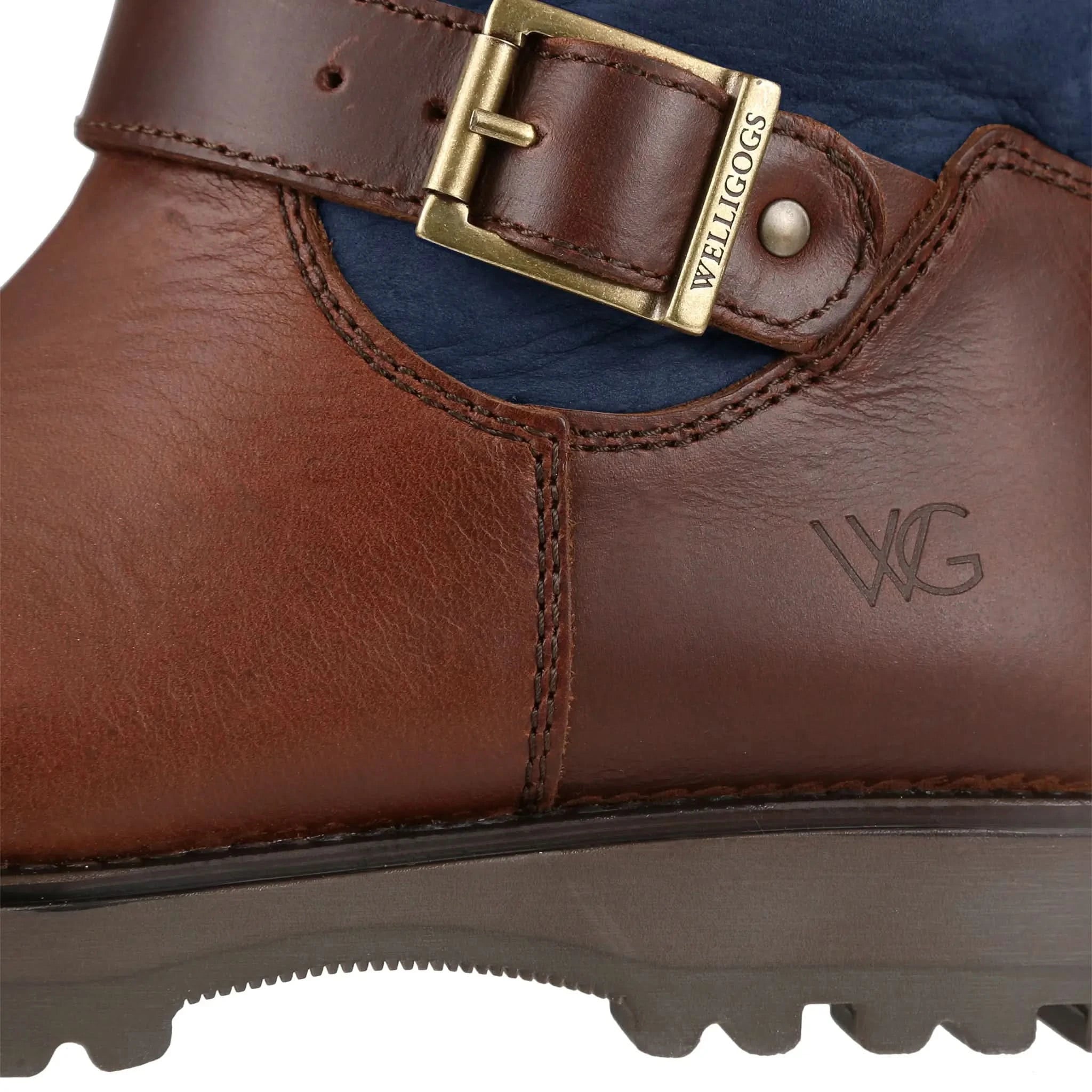 Ranger Navy (Extra Fit) Waterproof Boots - Welligogs