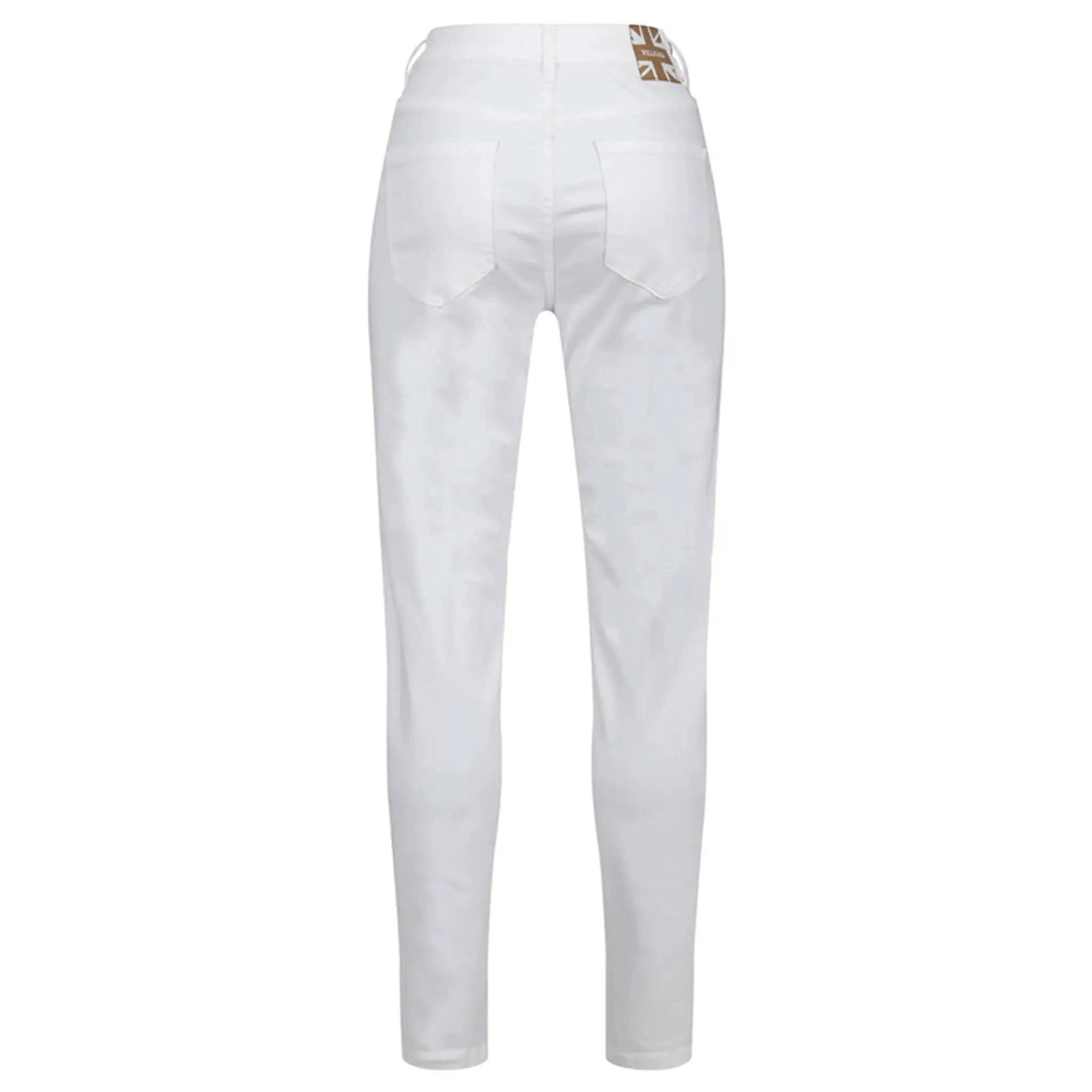 Icon White High Waisted Jeans - Welligogs