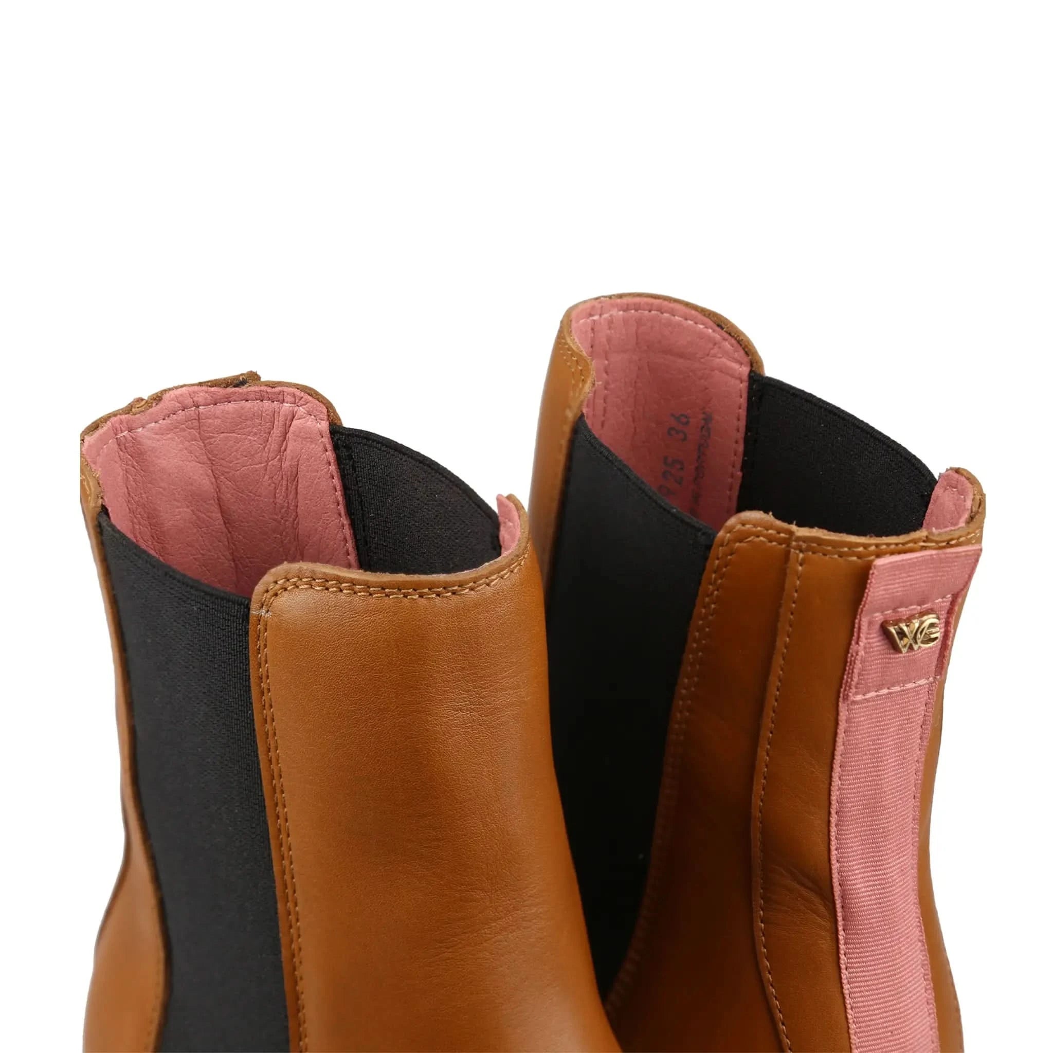 Rio Tan Chunky Boots - Welligogs