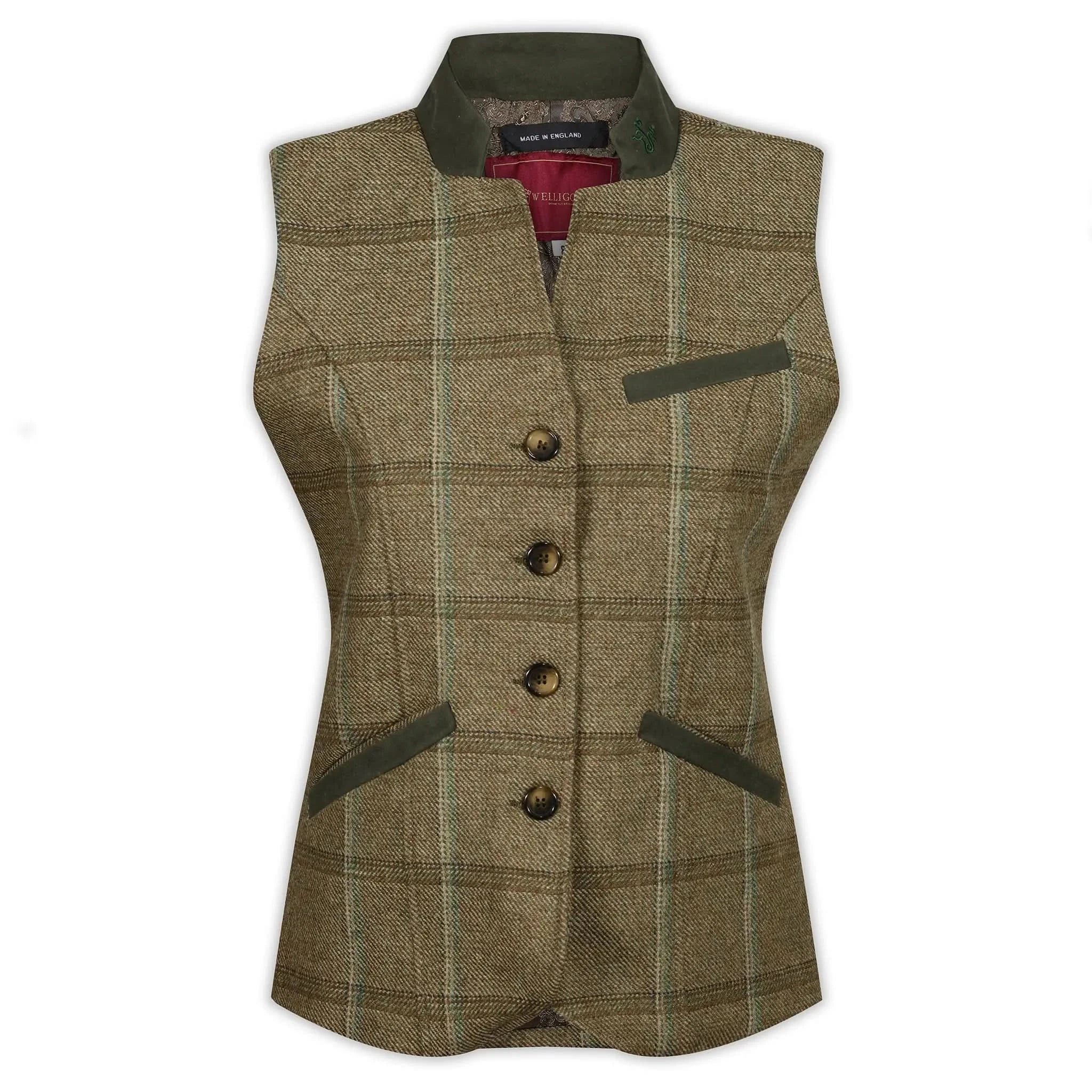 Rockingham Green Gilet - Welligogs