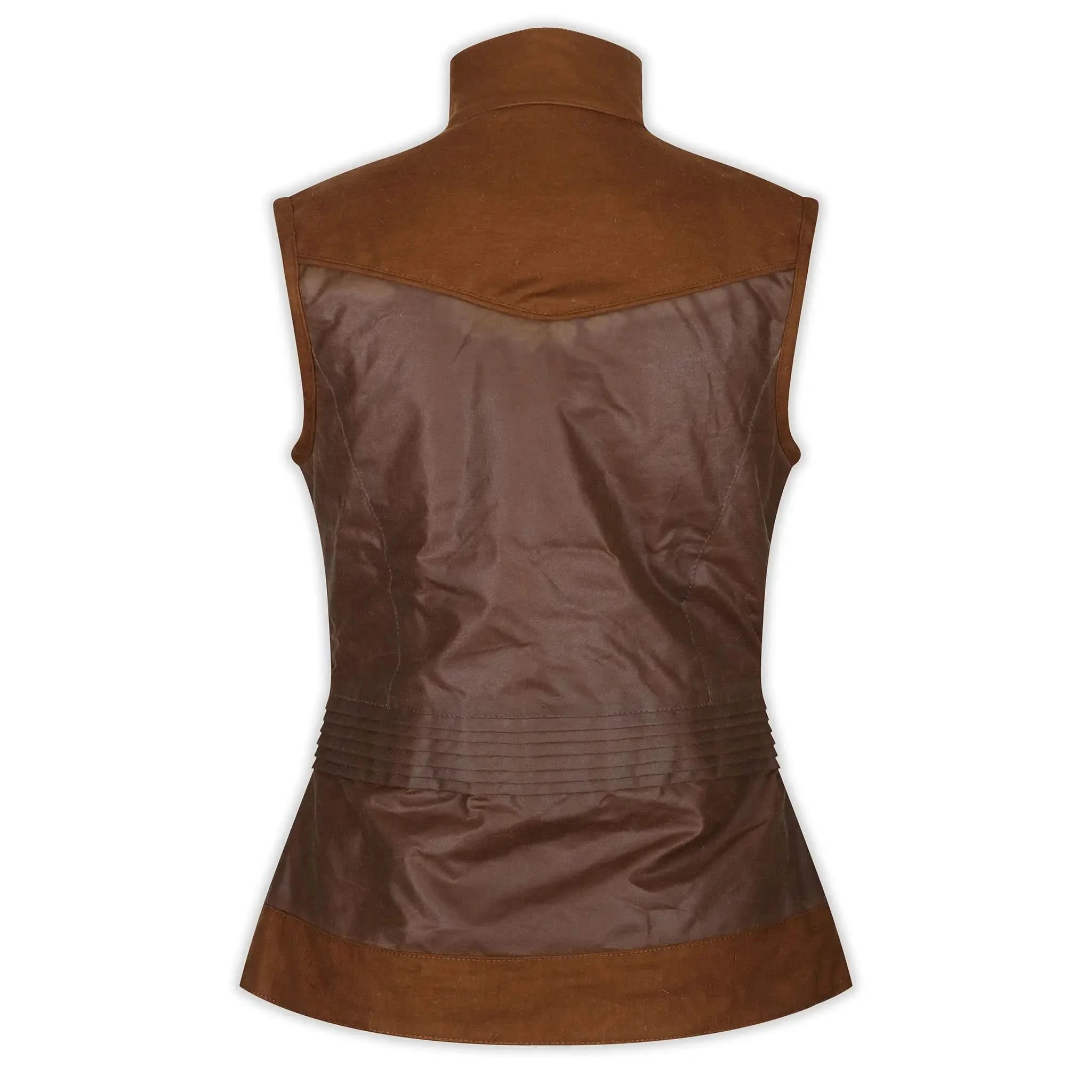 Roxy Tan Wax Gilet - Welligogs