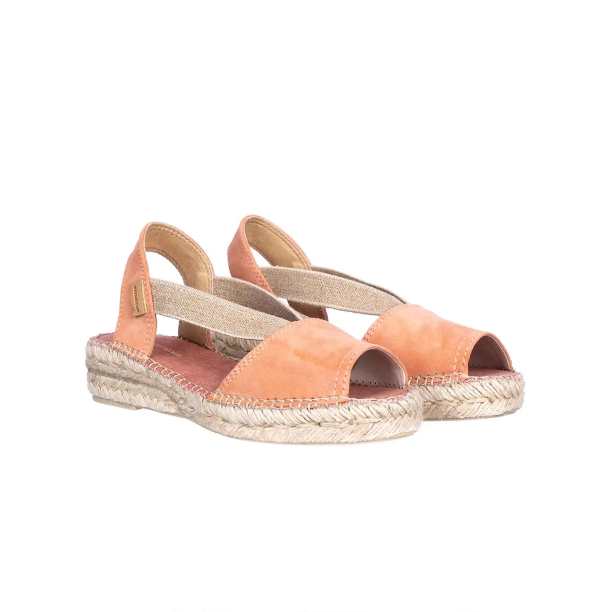 Porto Coral Espadrille Flat Sandal - Welligogs