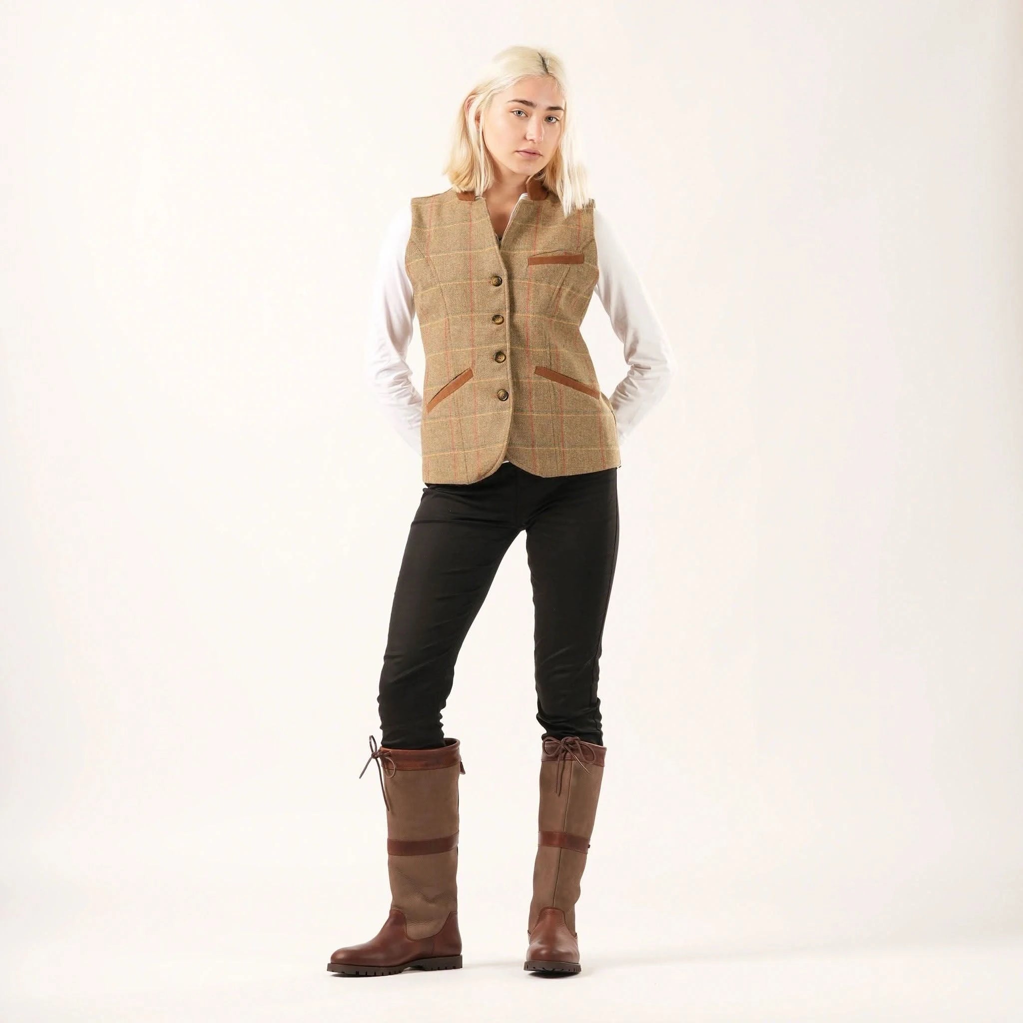 Rockingham Brown Gilet - Welligogs