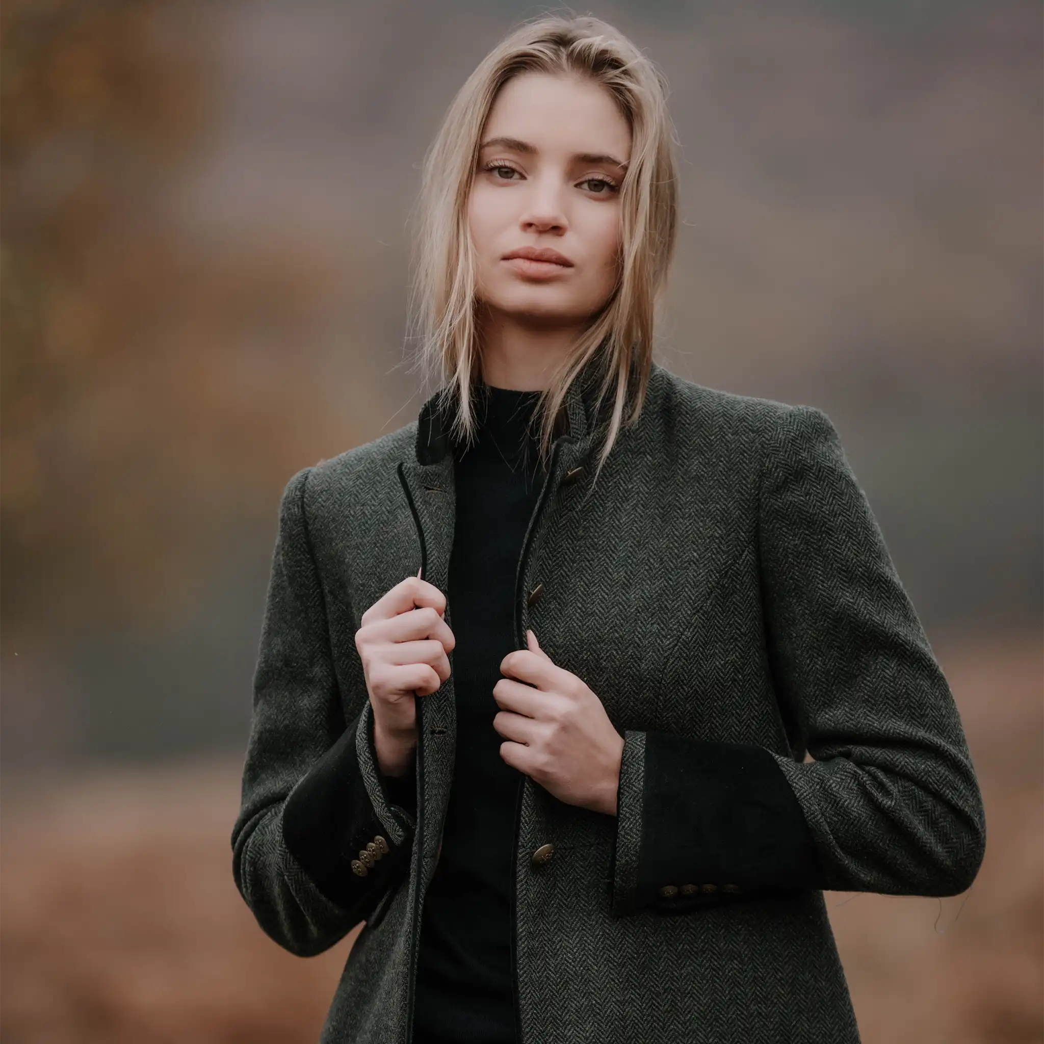 Savannah Khaki Wool Coat - Welligogs