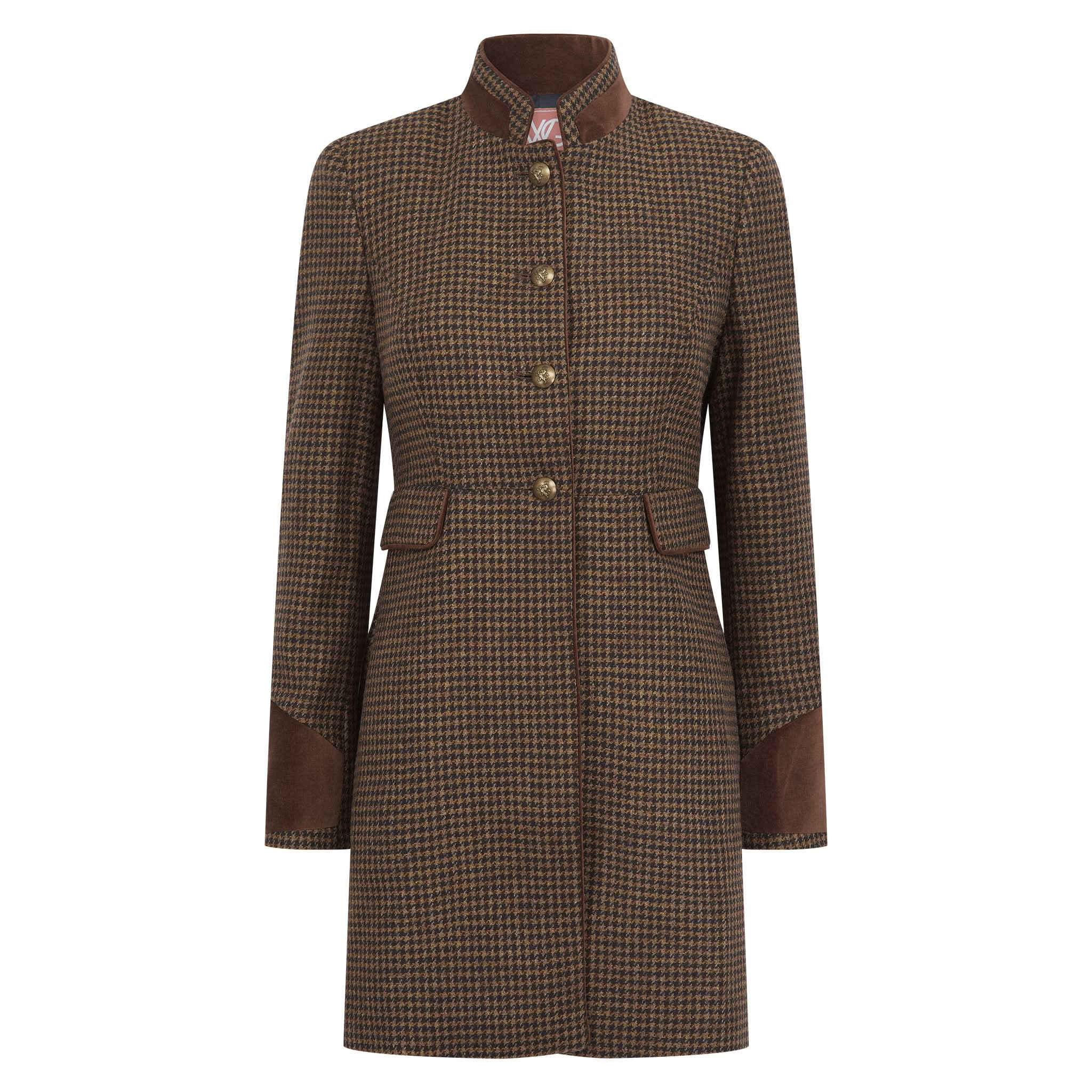 Savannah Pecan Wool Coat - Welligogs