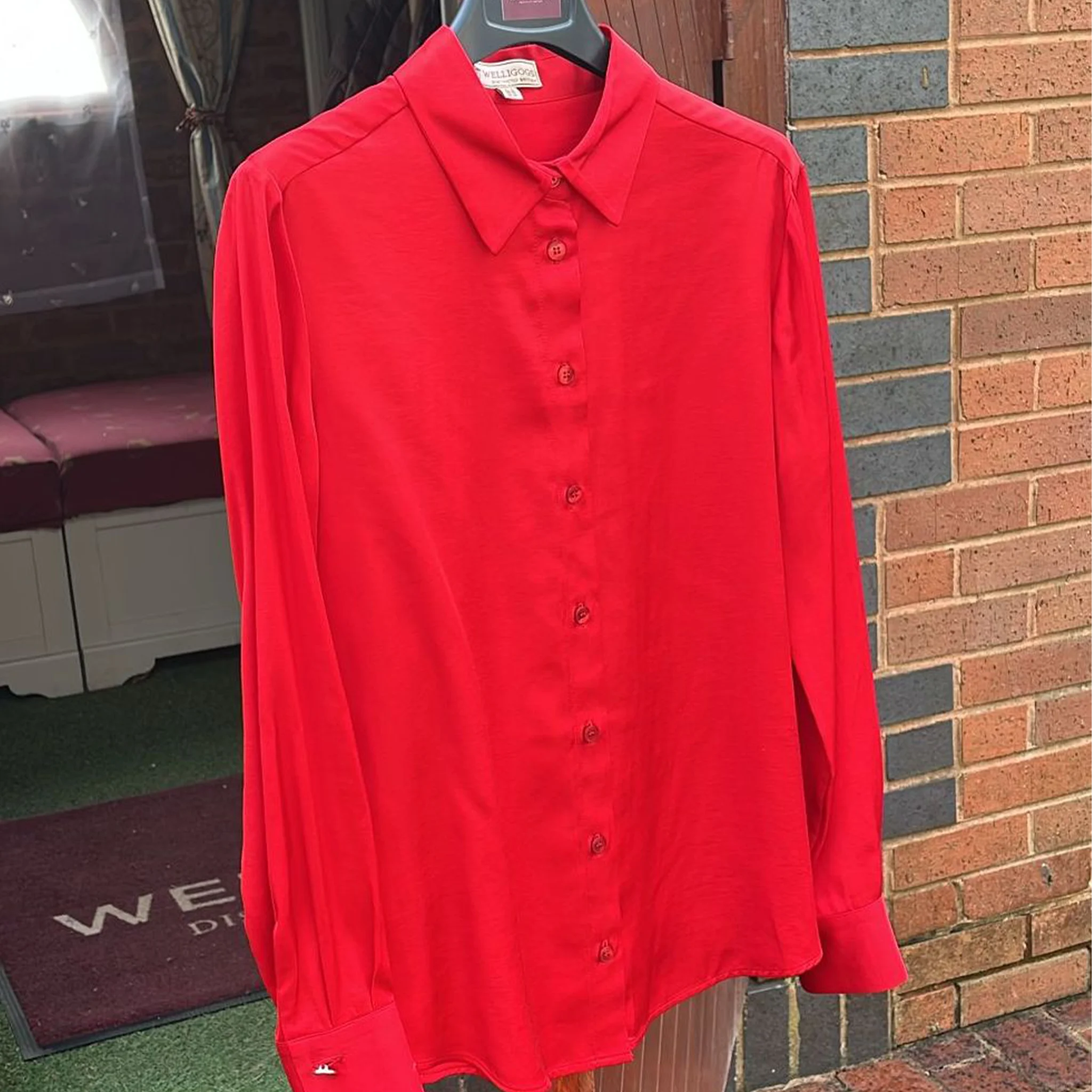 Selsey Red Blouse - Welligogs