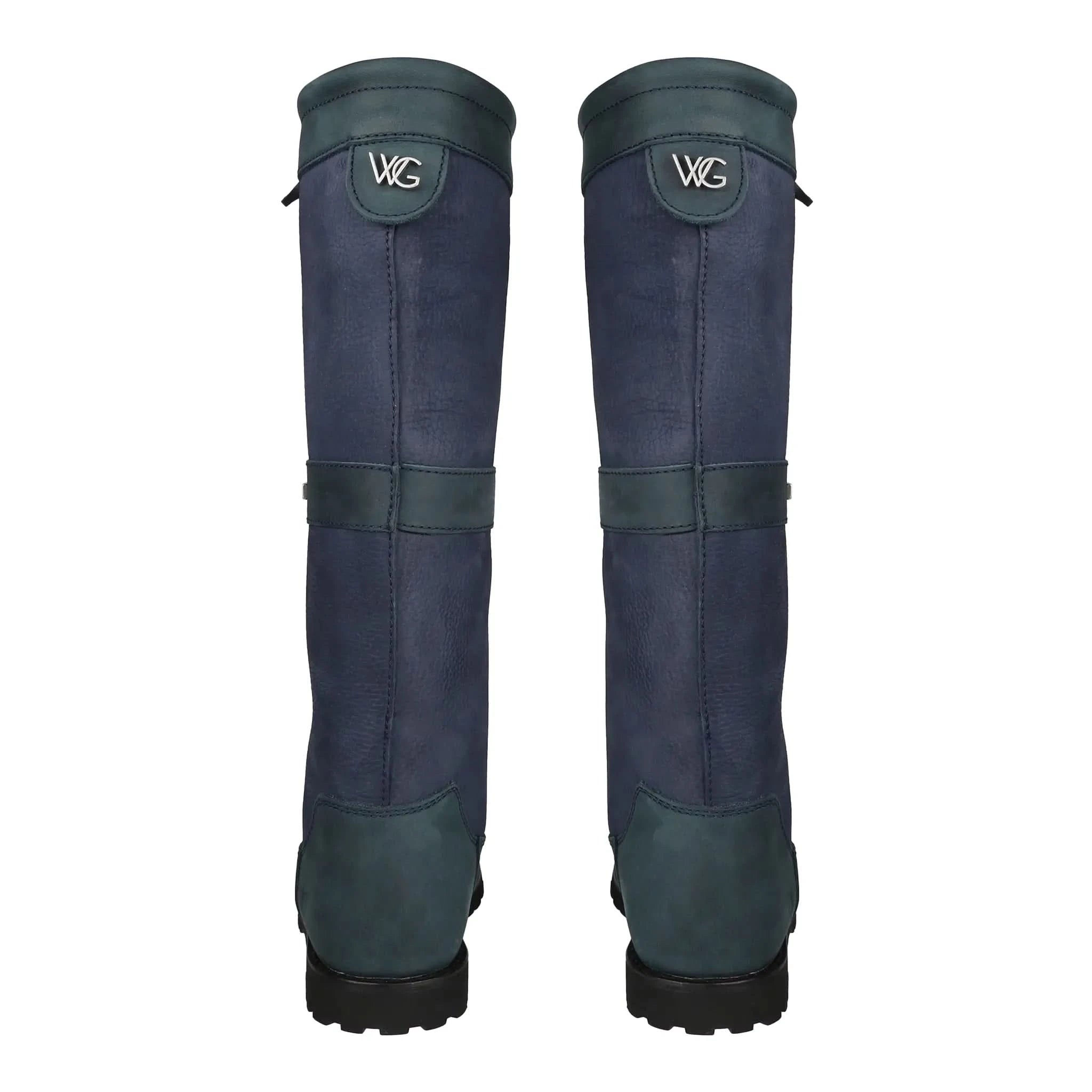 Sloane Navy Waterproof Boots - Welligogs