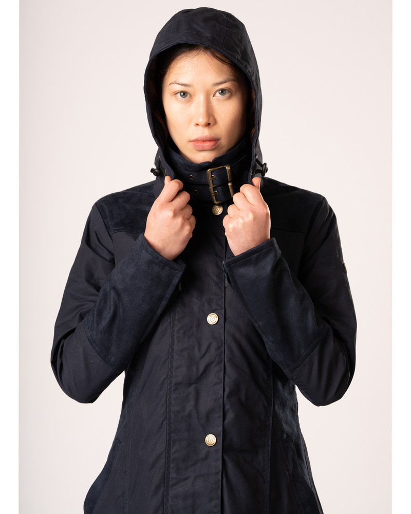 Barbour urma sales waterproof jacket navy