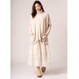 Cable Knit Oat Jumper - Welligogs
