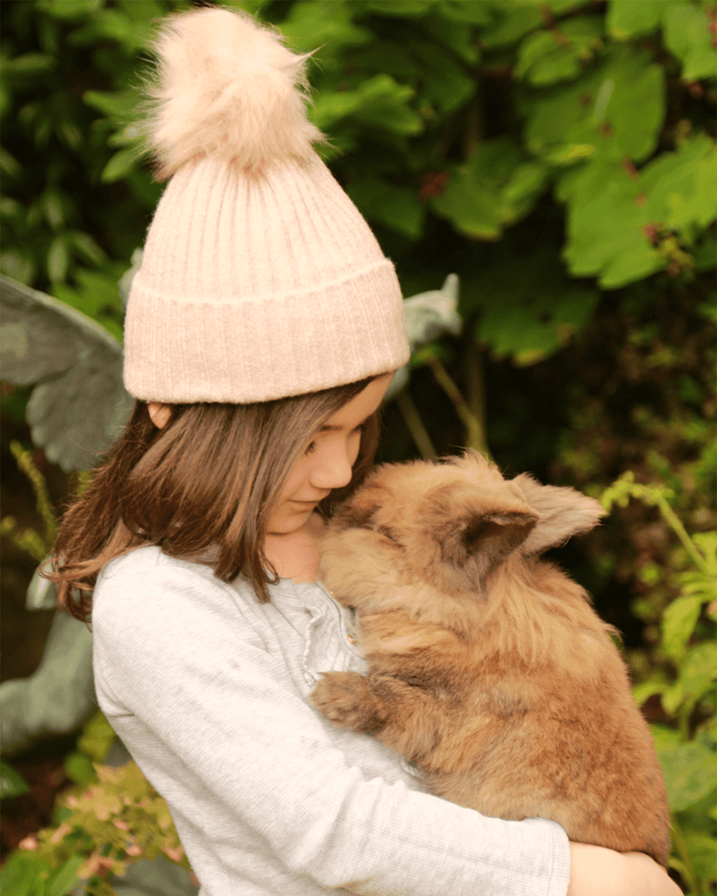 Shop Navy Bobble Hat for kids at Welligogs