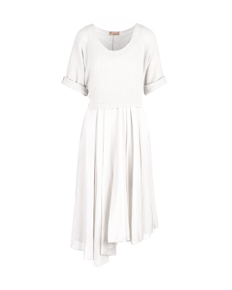 White Layered Dress - Welligogs